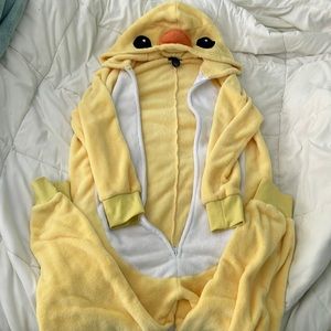 DUCK ONESIE!!!